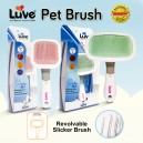 Luve Revolable Slicker Brush