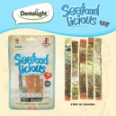 Dentalight Seafood Licious Premium Jerky Snack Treats