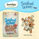 Dentalight Seafood Licious Premium Jerky Snack Treats