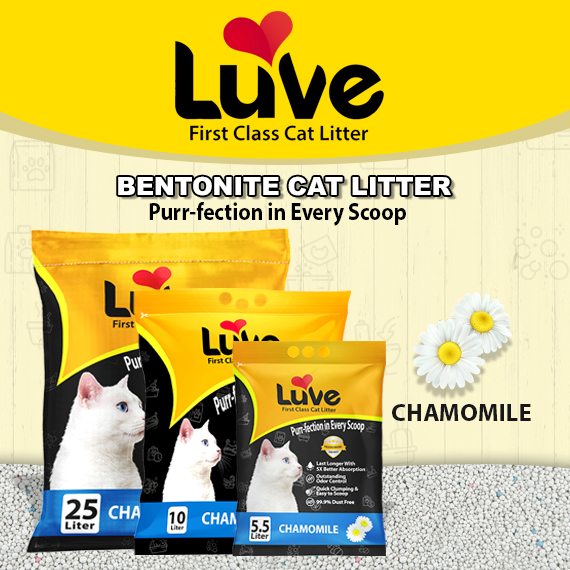 Luve Bentonite Cat Litter Chamomile