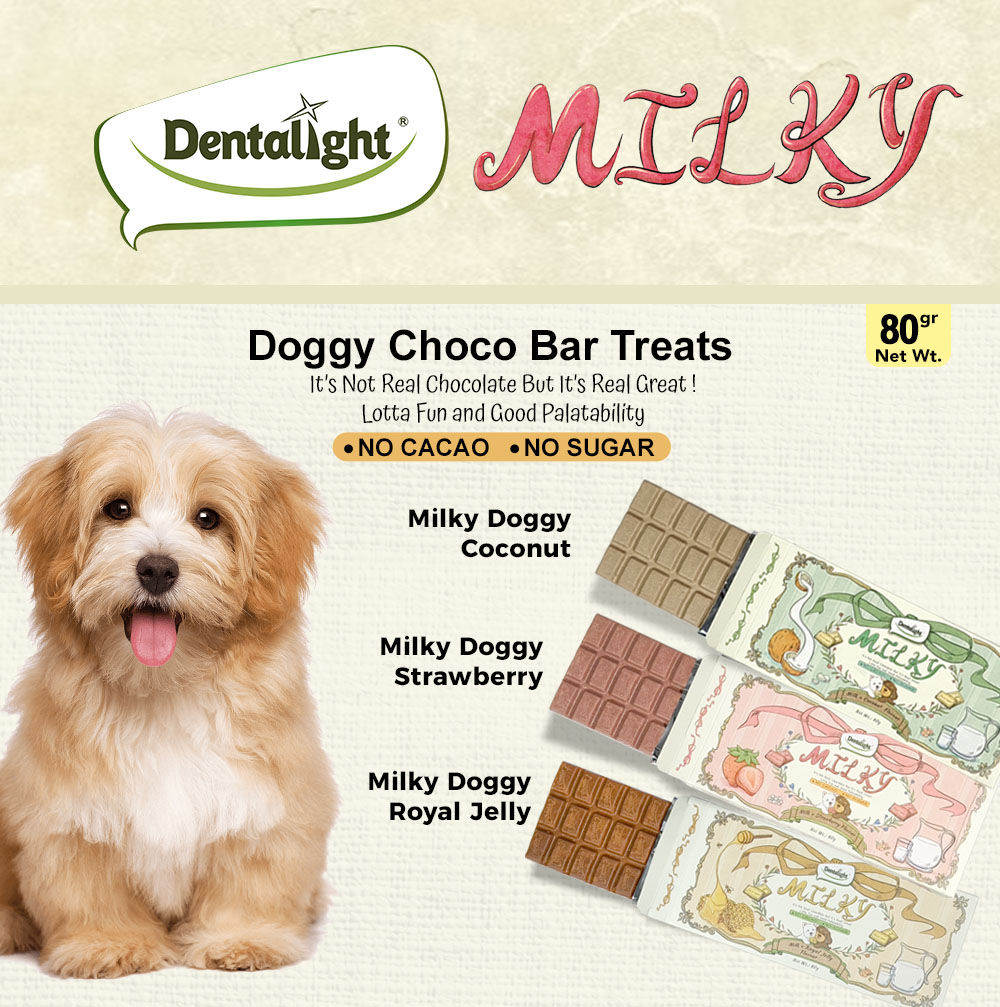 Milky Doggy Choco Bar Treats